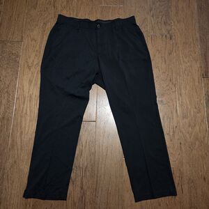 Under Armour Pants Mens 40x30 Black Chino Golf Performance Outdoor The Showdown